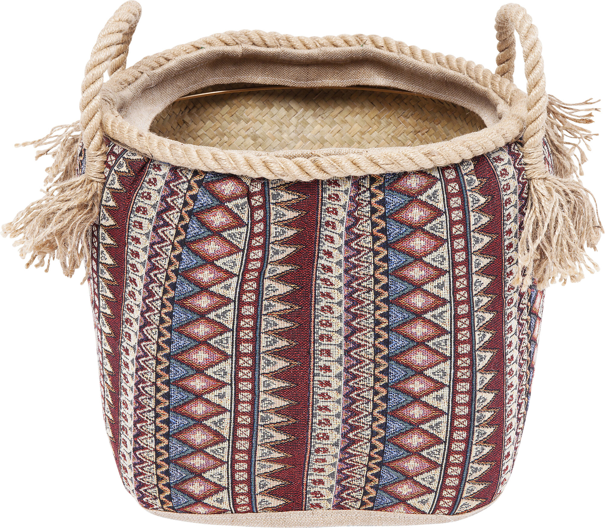 Kosz dekoracyjny Mallorca 30x37 cm kolorowy – obraz-1