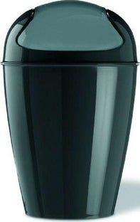 Kosz na śmieci Del 34x65 cm czarny – obraz-1