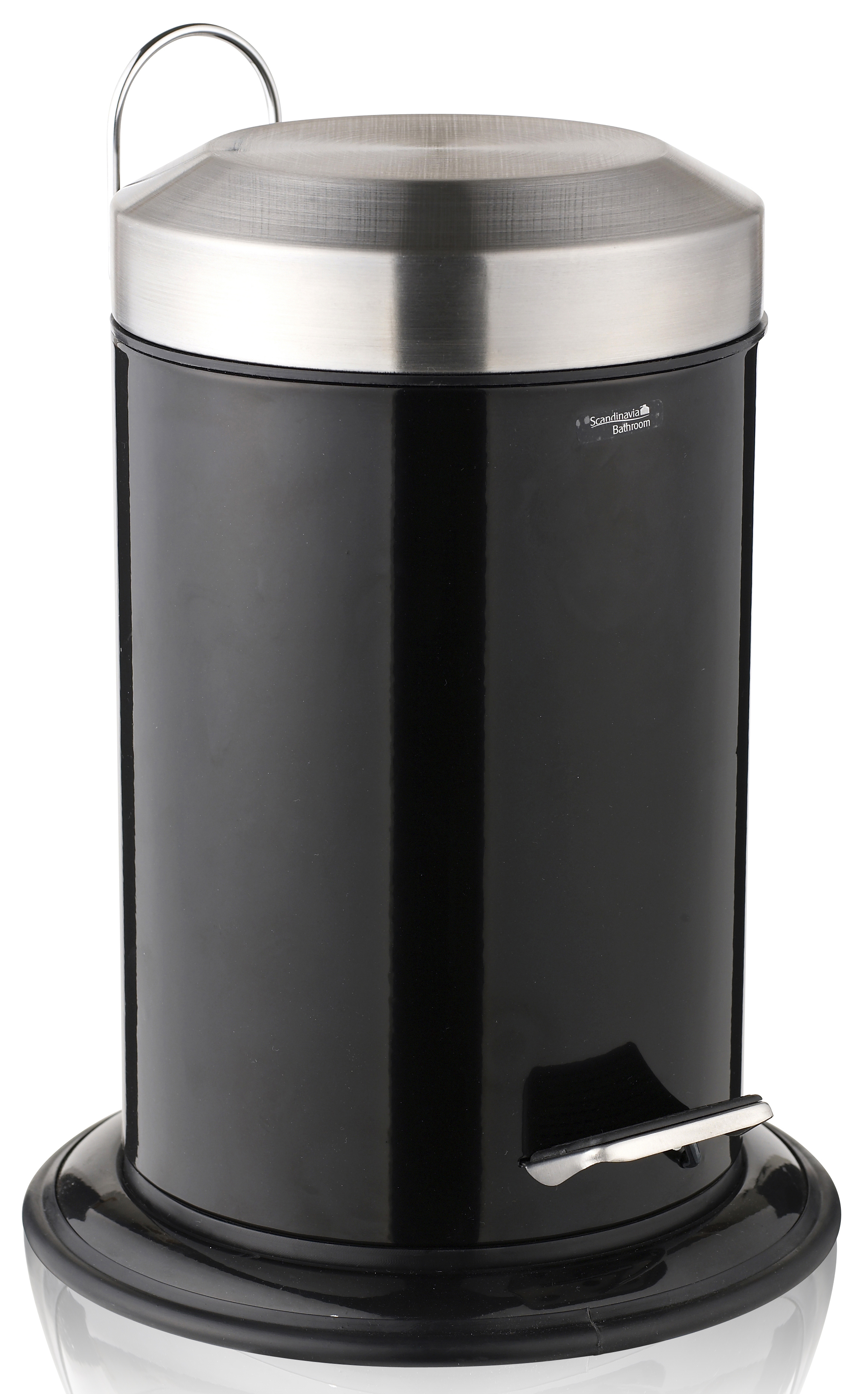 Kosz na śmieci Harrison 3L czarny – obraz-1