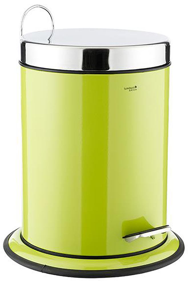 Kosz na śmieci Scandinavia 5 L limonkowy – obraz-1