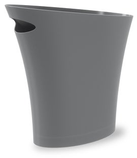 Kosz na śmieci Skinny 34x33 cm grafitowy – obraz-1