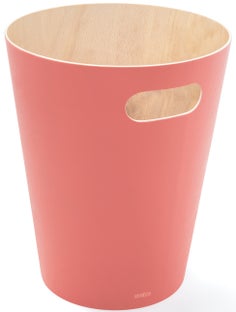 Kosz na śmieci Woodrow 9L koralowy – obraz-1