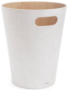 Kosz na śmieci biały 23x23 cm – obraz-1