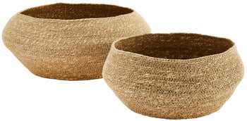 Kosze dekoracyjne Griffin (2-set) naturalne – obraz-1