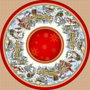 Кръгла покривка за маса BENASK – изображение-1