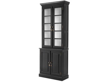 Kredens Tiber 90x230 cm czarny – obraz-1