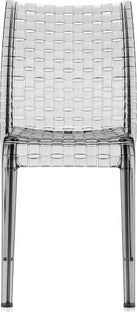 Krzesło Ami Ami 41x85 cm transparentne przydymione – obraz-1