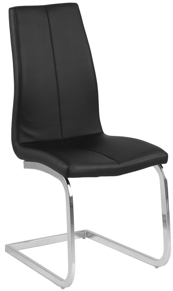 Krzesło Eigo 44x97 cm czarne – obraz-1