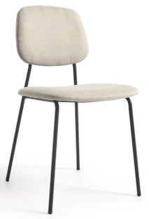 Krzesło 48x83 cm beżowe – obraz-1