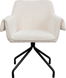 Silla giratoria Bess Crema – Imagen-1.