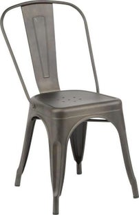 Krzesło do jadalni metalowe – obraz-1