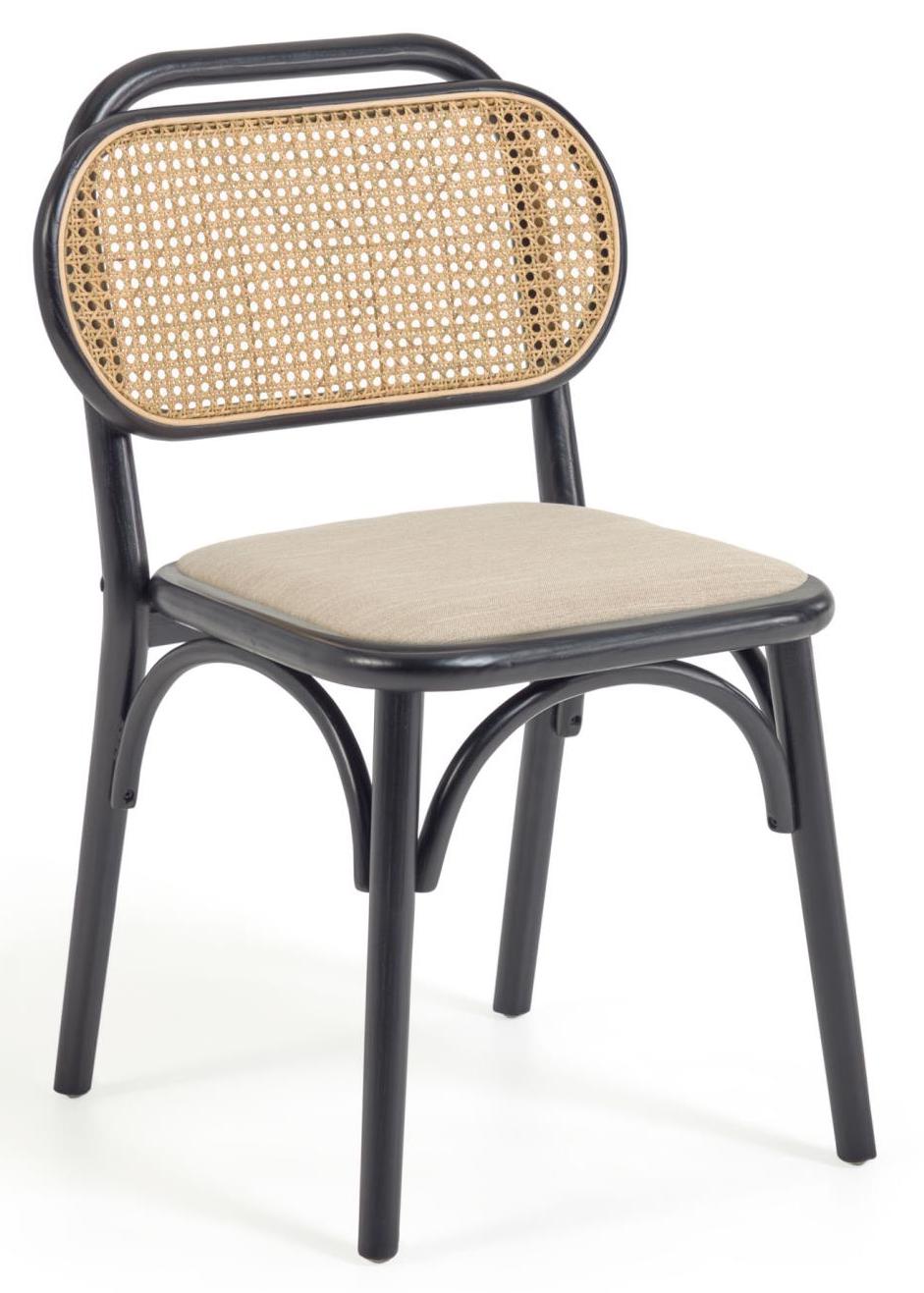 Krzesło 47x83 cm czarne – obraz-1