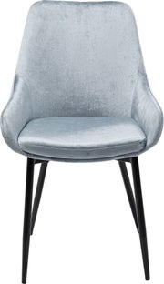 Spisestol East Side Velour Grå – bilde-1.