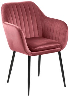 Krzesło Faruolo 57x83 cm koralowe – obraz-1