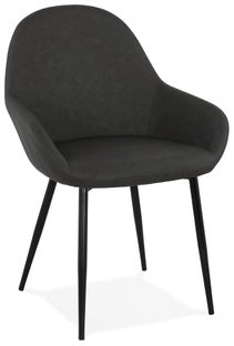 Krzesło Gra ciemnoszare – obraz-1