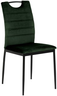 Krzesło nowoczesne zielone 44 x 92 cm – obraz-1