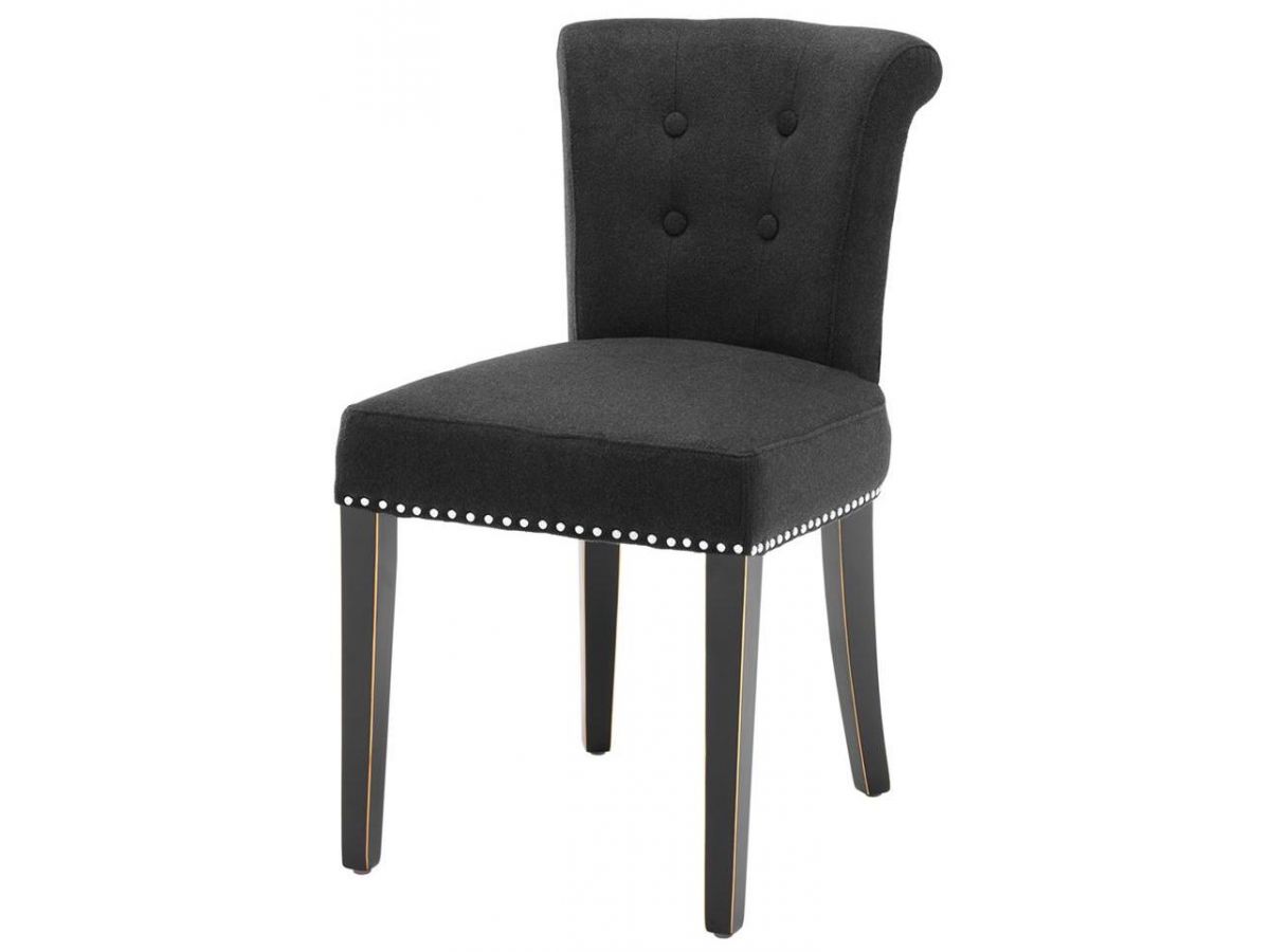 Krzesło Key Largo 49x88 cm czarne – obraz-1