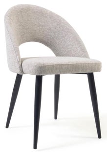 Krzesło 46x82 cm beżowe – obraz-1