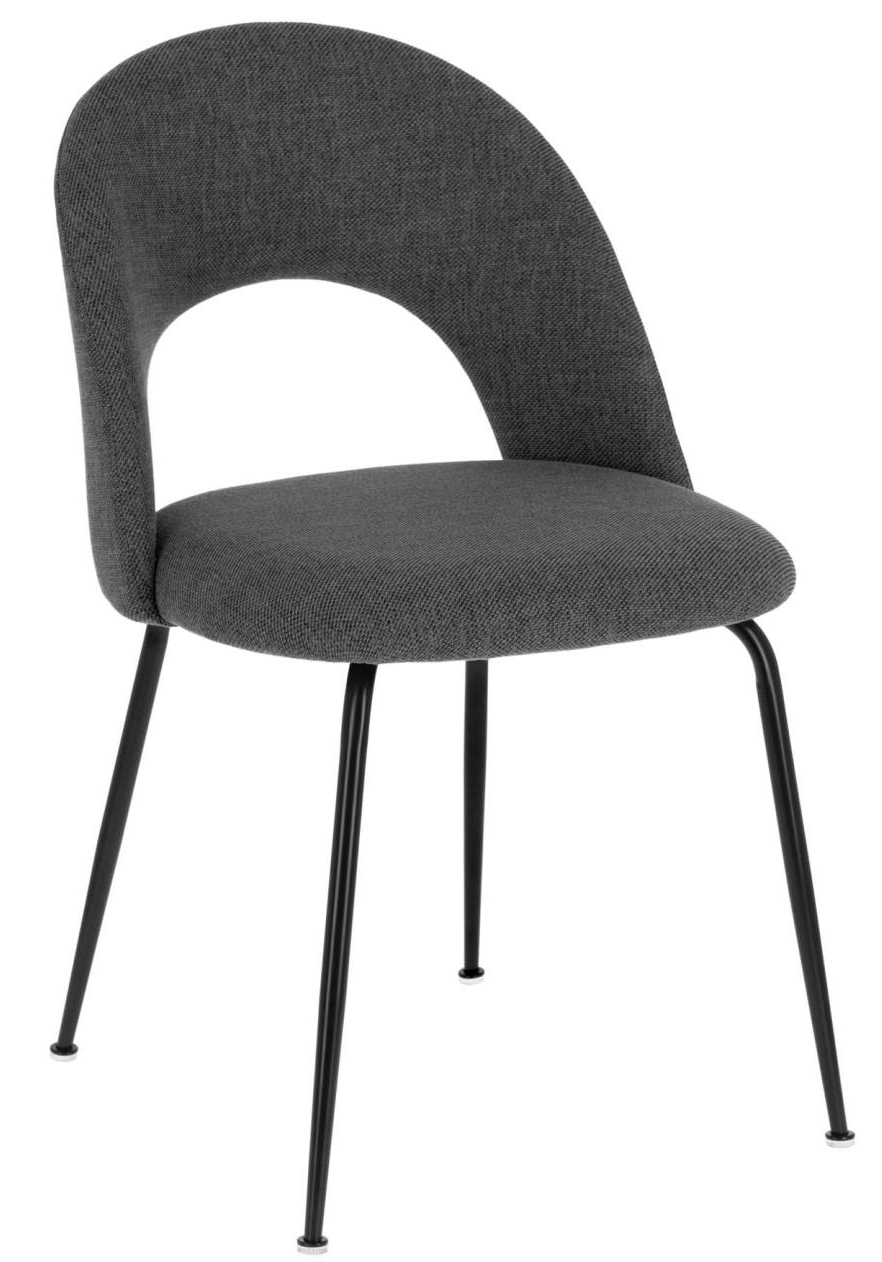 Krzesło 51x79 cm ciemnoszare – obraz-1