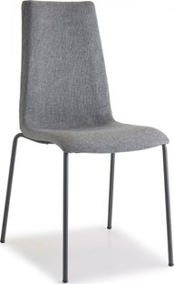 Krzesło Mannequin Pop 48x90 cm grafitowe nogi antracytowe – obraz-1