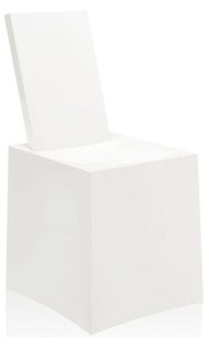 Krzesło Miss Less 42x53 cm białe – obraz-1