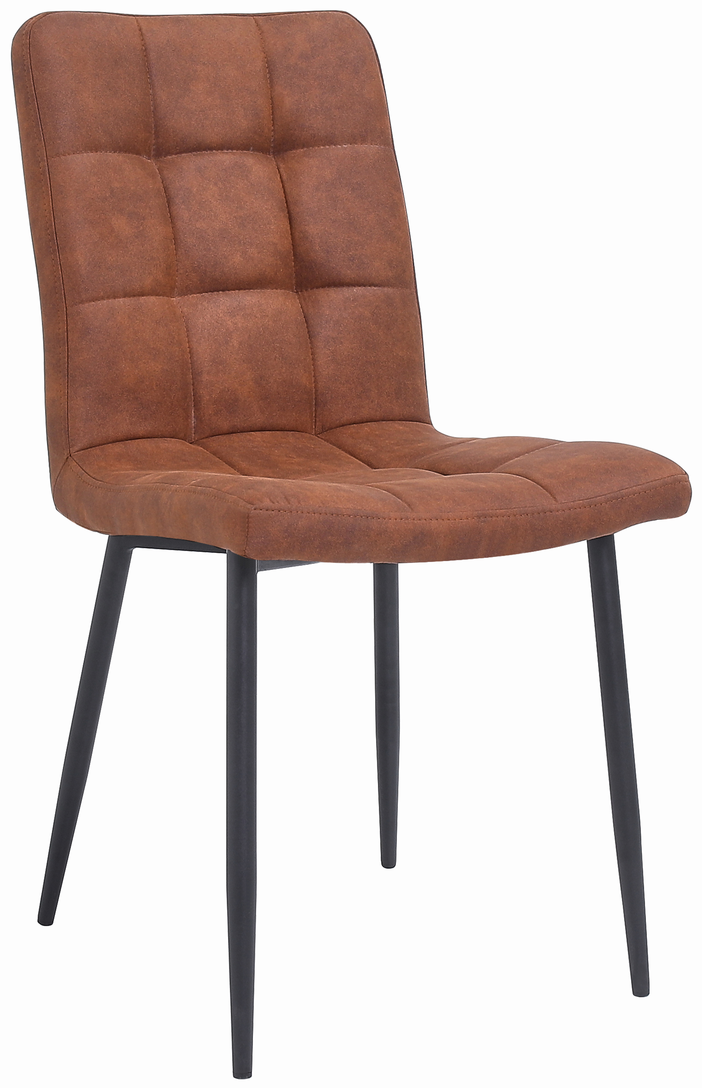 Krzesło brązowe antyczne nogi czarne 43x87 cm – grafika-1.