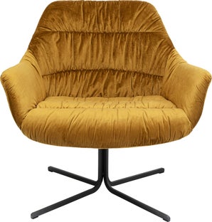 Sillón giratorio Bristol amarillo – Imagen-1.