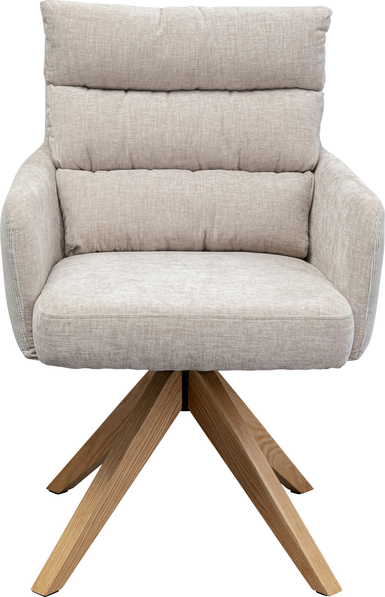 Sillón giratorio Bosse Natural – Imagen-1.