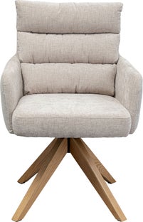 Sillón giratorio Bosse Natural – Imagen-1.