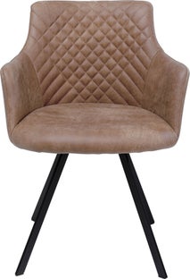 Coco pyörivä tuoli, ruskea – kuva-1.