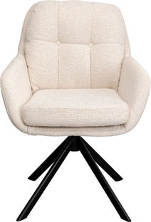 Silla giratoria Molly Beige – Imagen-1.