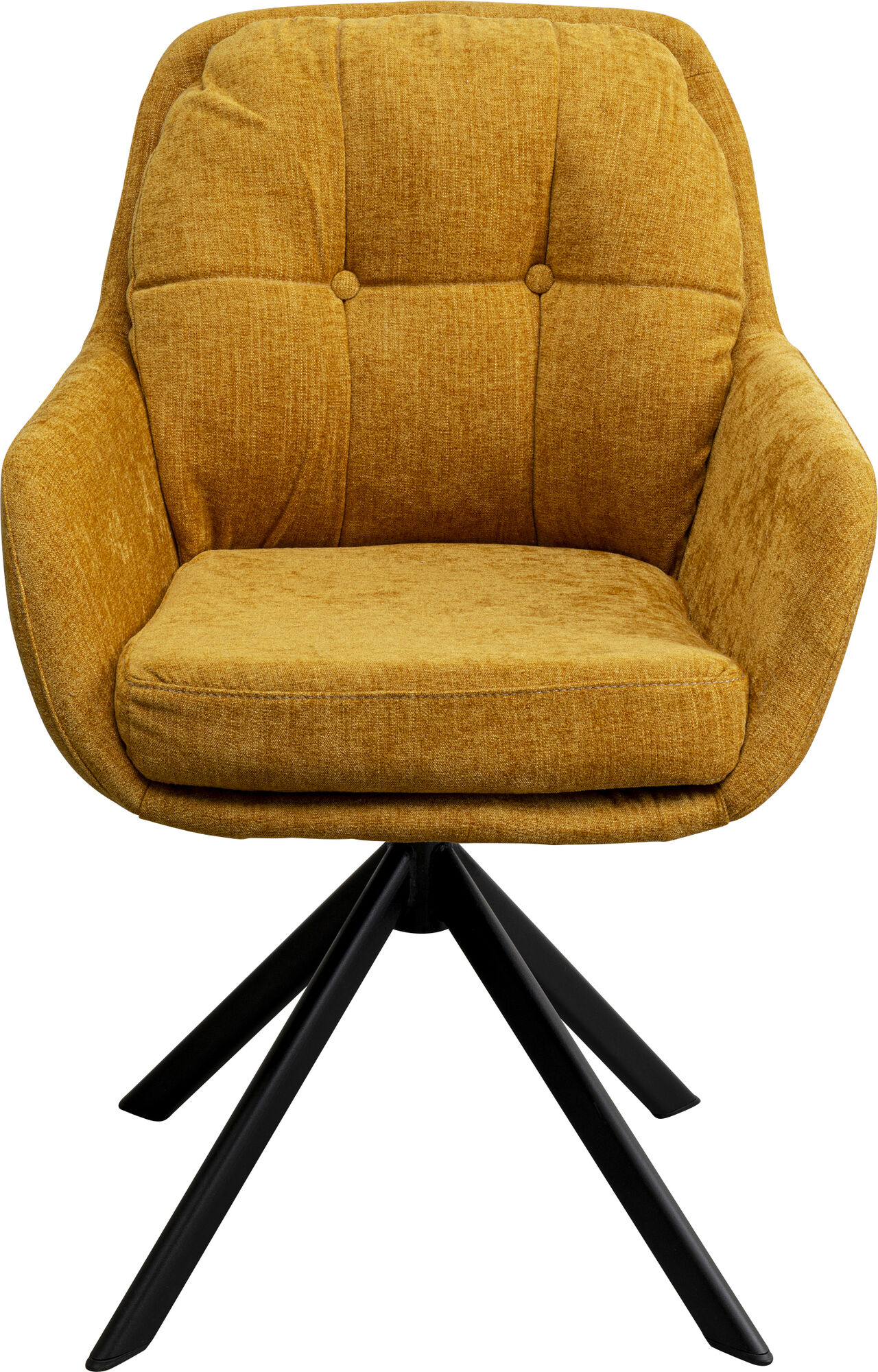 Poltrona girevole Molly giallo – immagine-1.