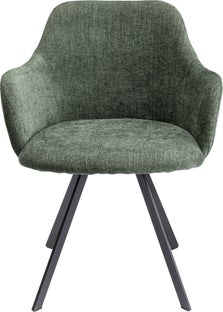 Swivel Armchair Lady Loco Coco Green – Imagen-1.