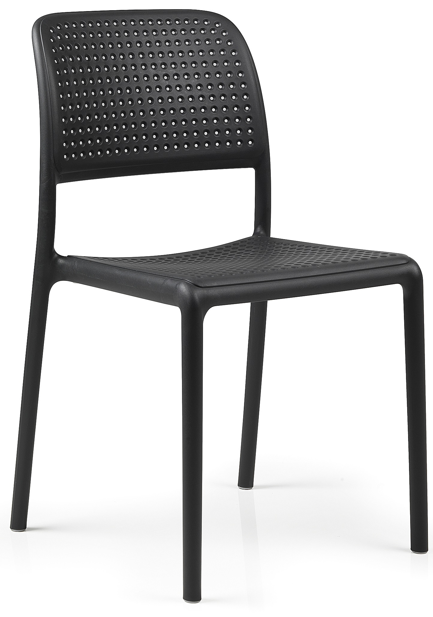 Krzesło ogrodowe Bora 49x83 cm antracytowe – obraz-1
