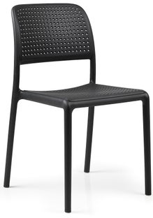 Krzesło ogrodowe Bora 49x83 cm antracytowe – obraz-1