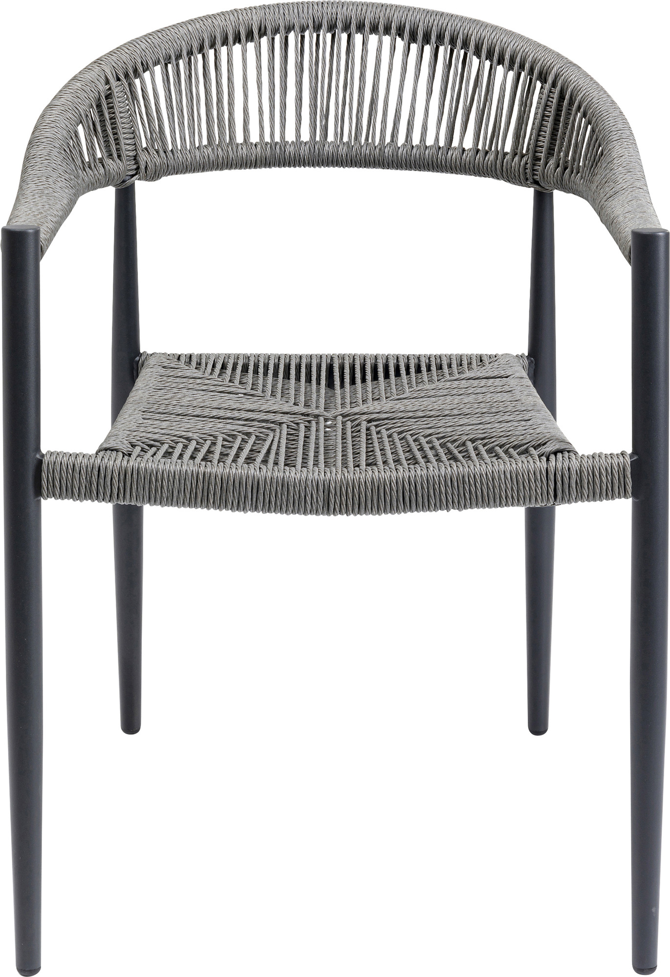 producto: Chair with Armrest Cala Pi Grey.