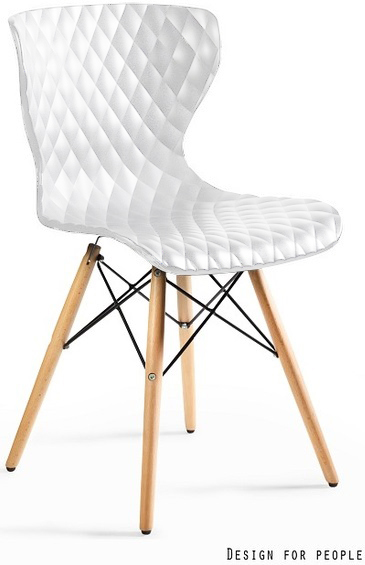 Krzesło Open 43x80 cm białe – obraz-1