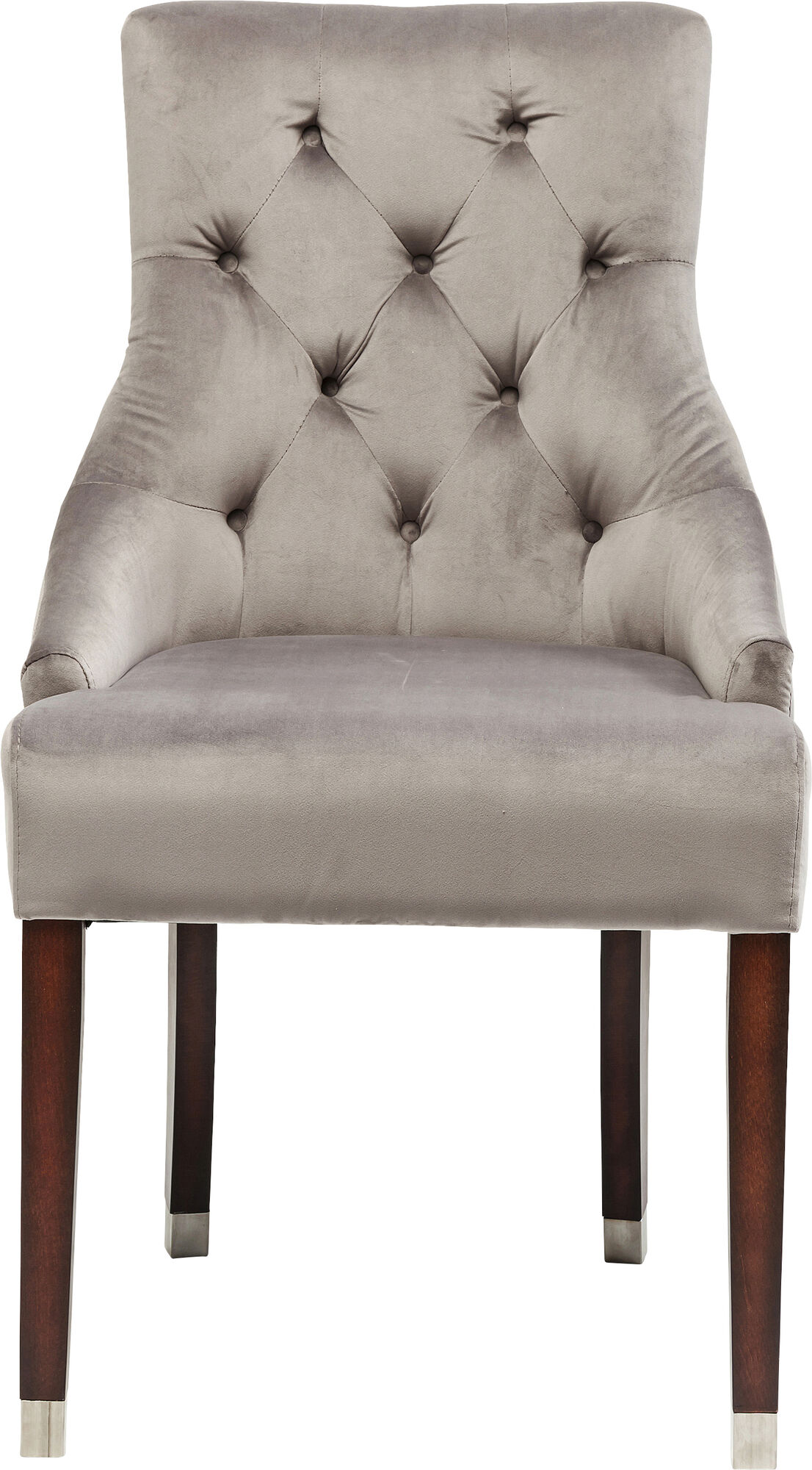 Silla Prince Velvet gris – Imagen-1.
