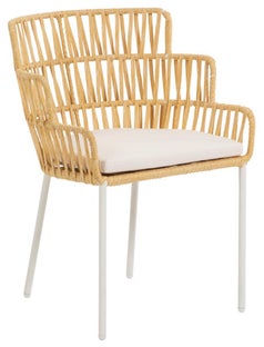 Krzesło 72x75 cm musztardowe – obraz-1