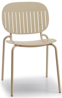 Krzesło Si-Si Barcode 50x80 cm beżowe – obraz-1
