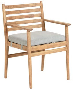 Krzesło 55x82 cm jasnoszare – obraz-1