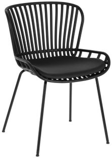 Krzesło 52x80 cm czarne – obraz-1