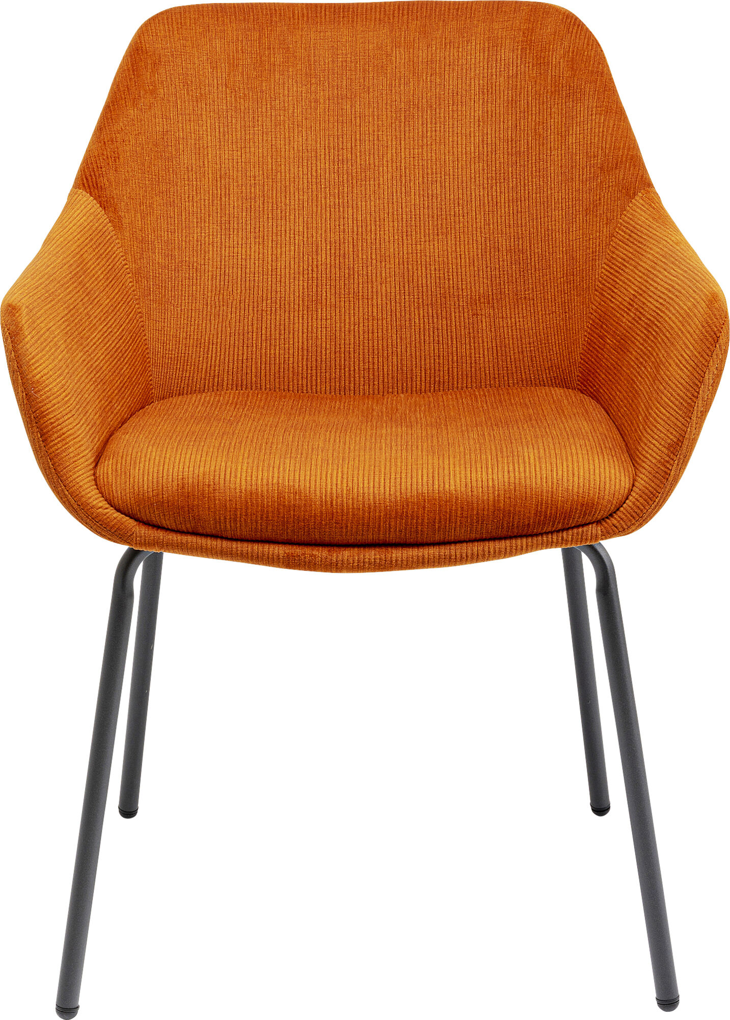 Krzesło z podłokietnikami Avignon 59x80 cm pomarańczowe – grafika-1.