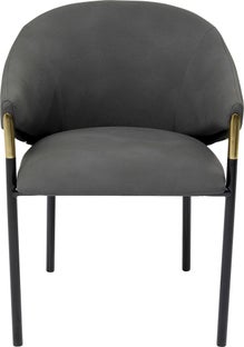 Scaun cu brate Boulevard Gri – imagine-1.
