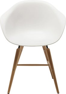 Scaun cu brate Forum Object Alb – imagine-1.