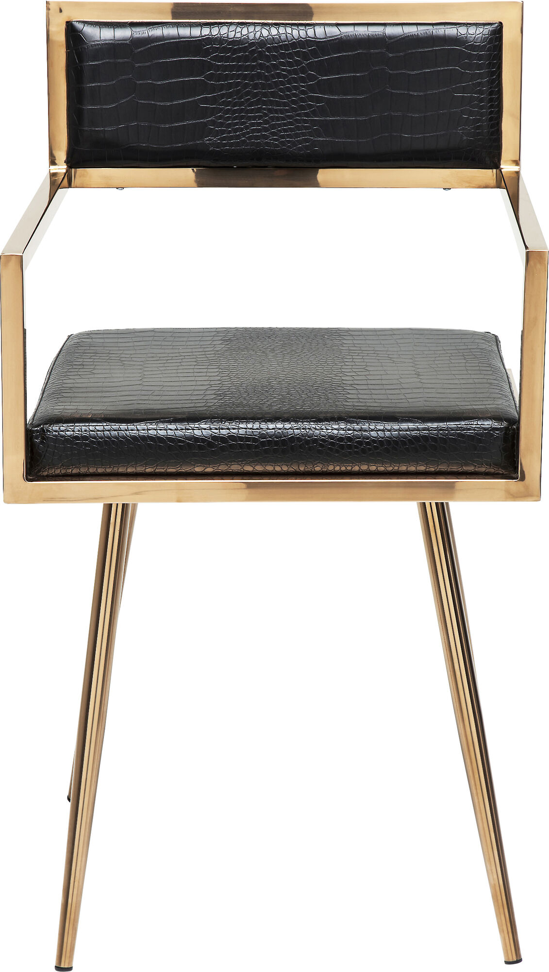 SEDIA CON BRACCIOLI JAZZ ORO ROSA – immagine-1.