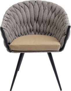 Стол с подлакътници Knot Tweed – изображение-1.