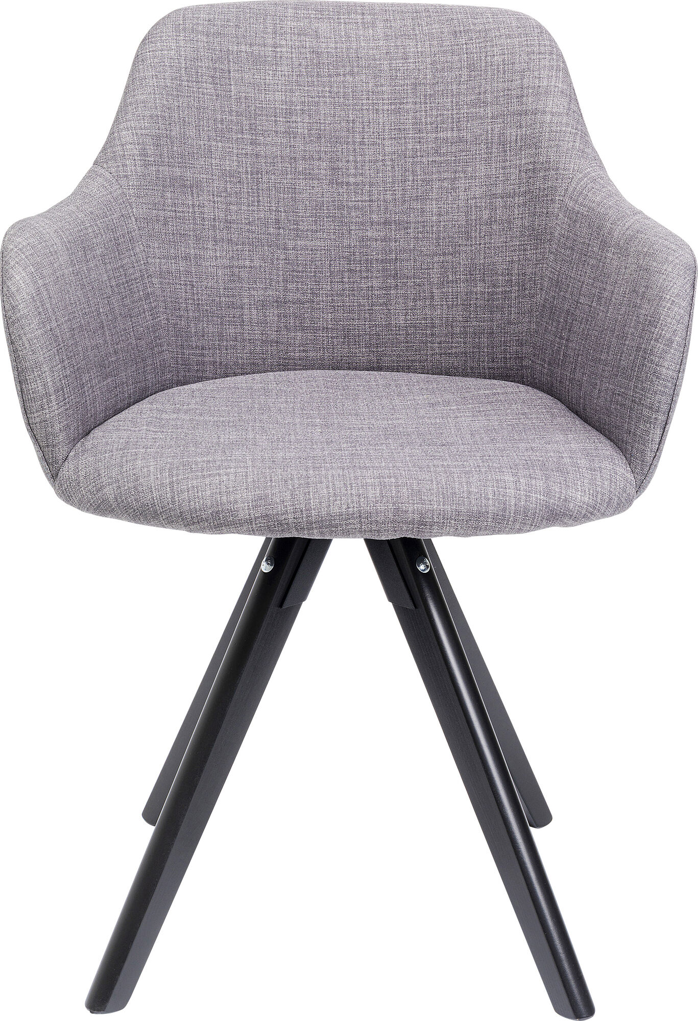 Loco Szürke Lady Forgó Karfás Szék – kép-1.