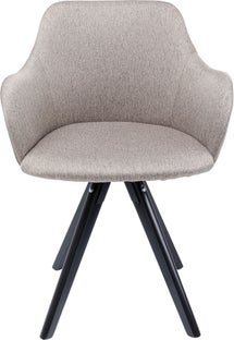 Loco Taupe Lady Forgó Karfás Szék – kép-1.