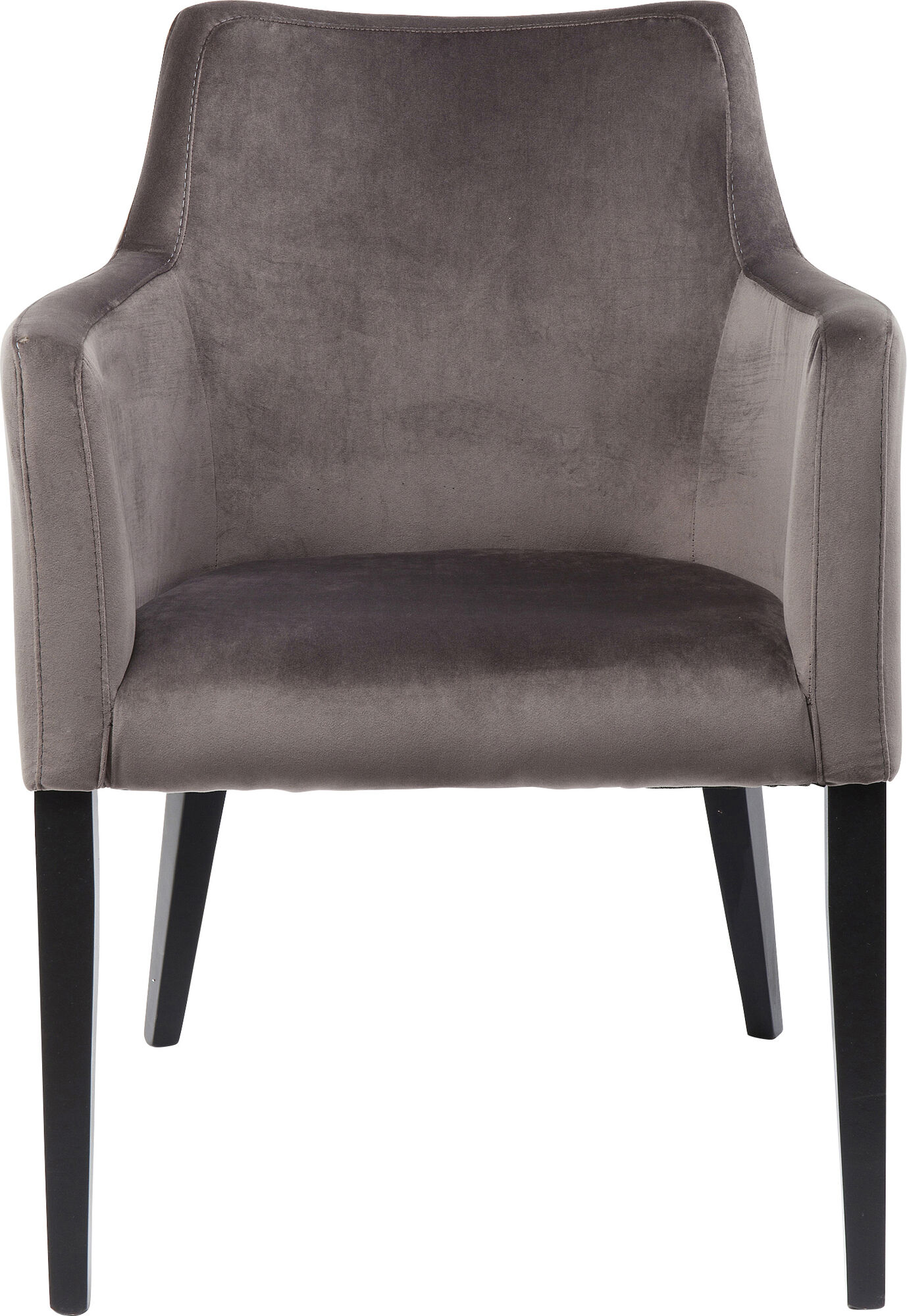 Silla rep. negro Mode Velvet gris – Imagen-1.